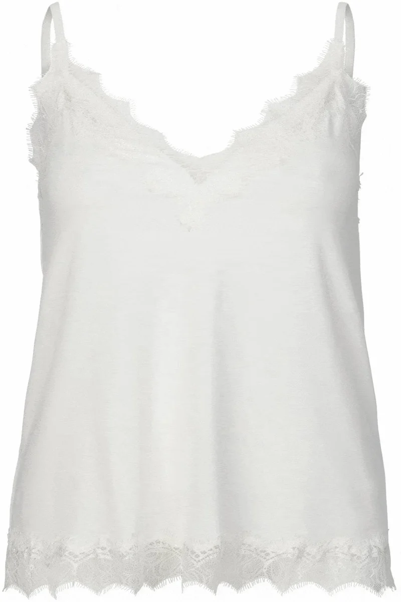 Rosemunde - Strap Top - Ivory