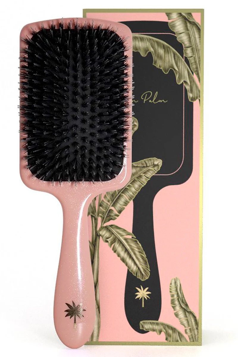Fan Palm - Boar- & Nylon Brush Stor - Double Bloom