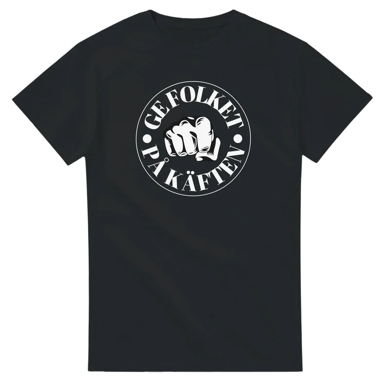 T-shirt - Ge folket på käften
