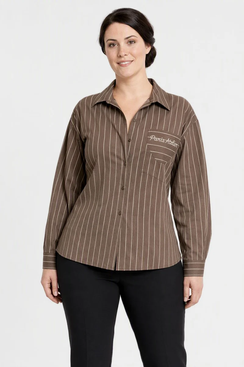 A-Bee - Nadja Shirt - Brown