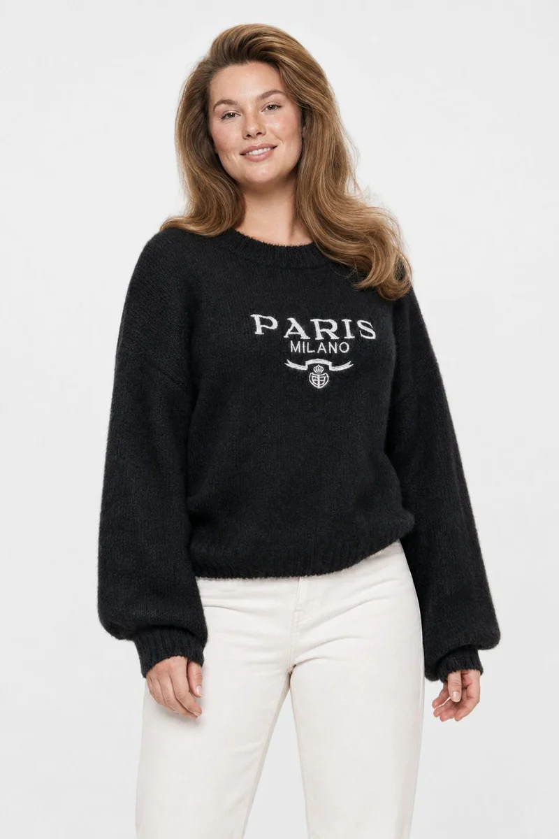 A-Bee - Ottilia Knit - Black
