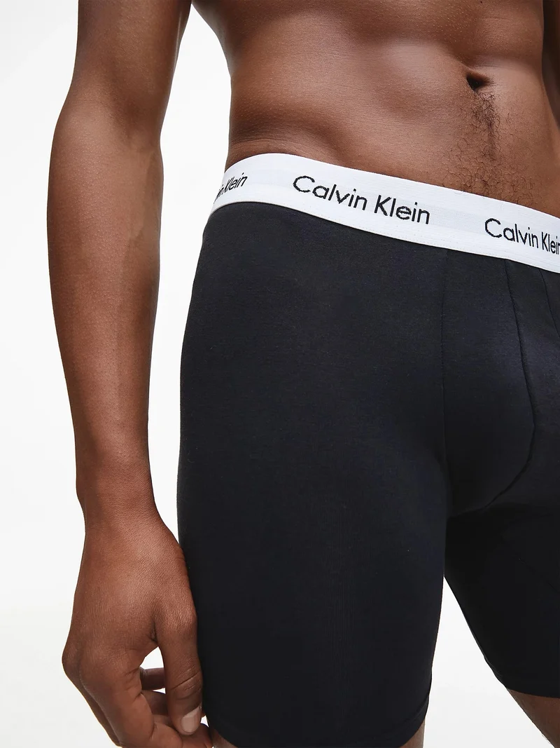 CALVIN KLEIN 3P Boxer Briefs - Black