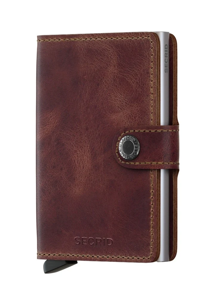 SECRID Miniwallet Vintage - Brown