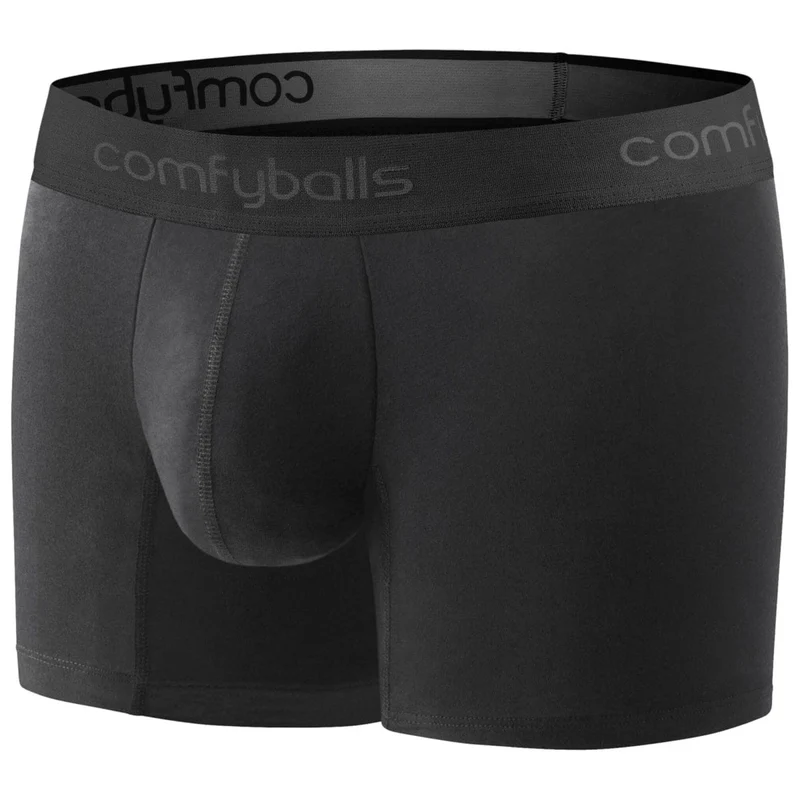 COMFYBALLS 1P Long Trunks - Ghost Black