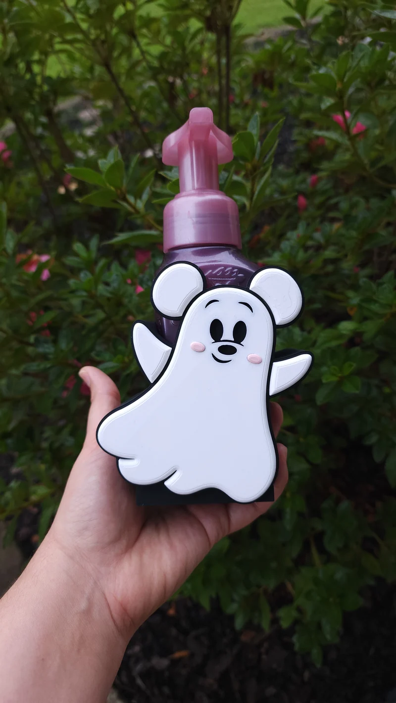 *STL /3MF FILE ONLY* Halloween Boy Ghost Mouse Bath & Body Foam Soap Holder Digital File