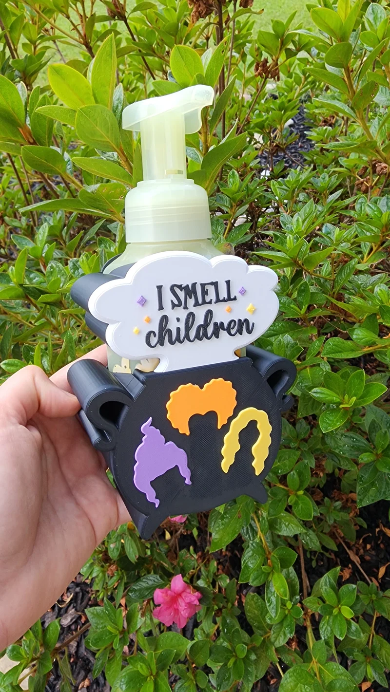 Halloween Movie Witches Bath & Body Foam Soap Holder