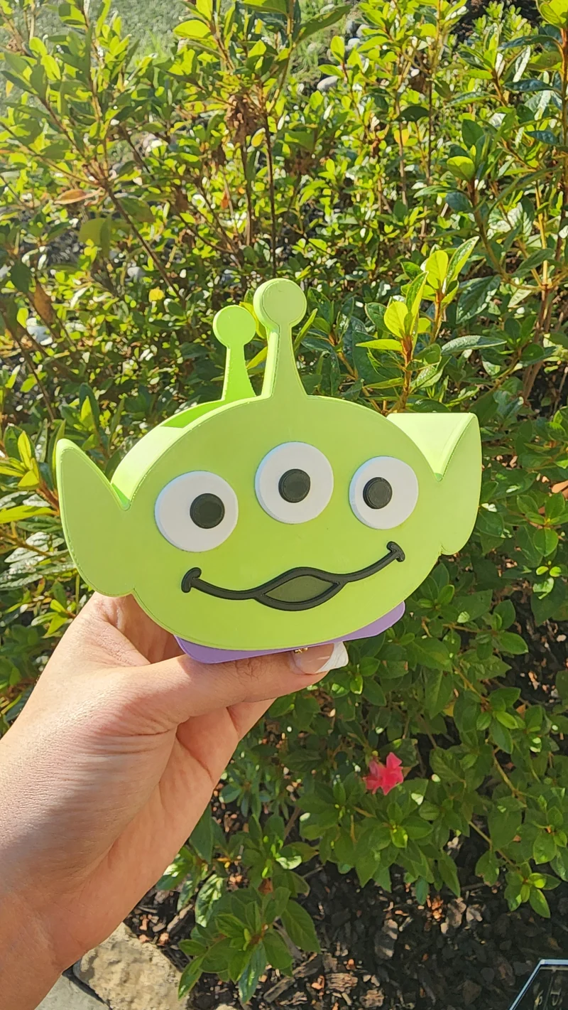 *STL /3MF FILE ONLY* Cartoon Alien Pen Holder Digital File