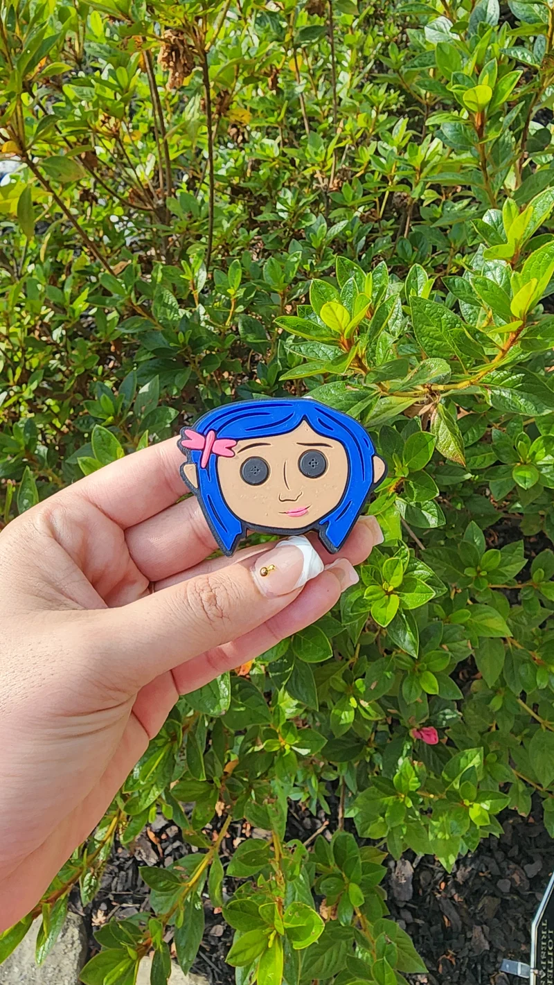 *STL /3MF FILE * Cartoon Girl Soda Popper