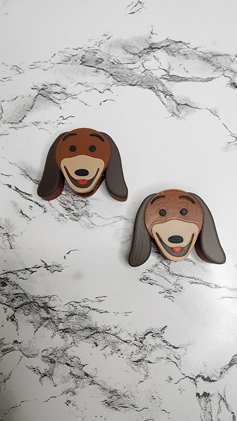 *STL /3MF FILE * Cartoon Dog Straw Topper 8mm & 10mm