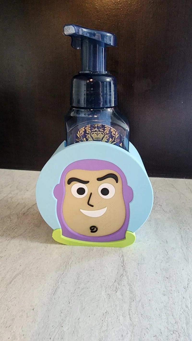 Cartoon Astronaut Bath & Body Foam Soap Holder