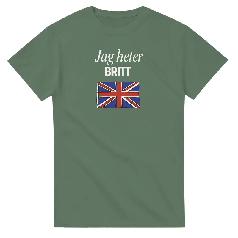 T-shirt Original Unisex - Jag heter Britt