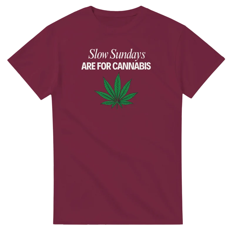 T-shirt Original - Sundays are for cannabis