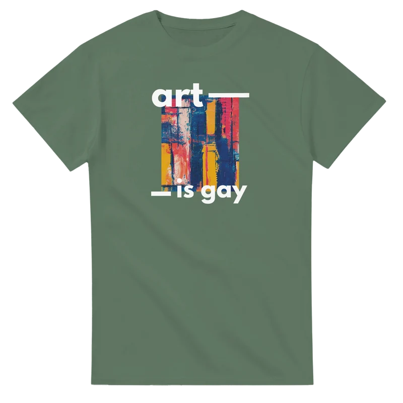 T-shirt Original - Art is gay