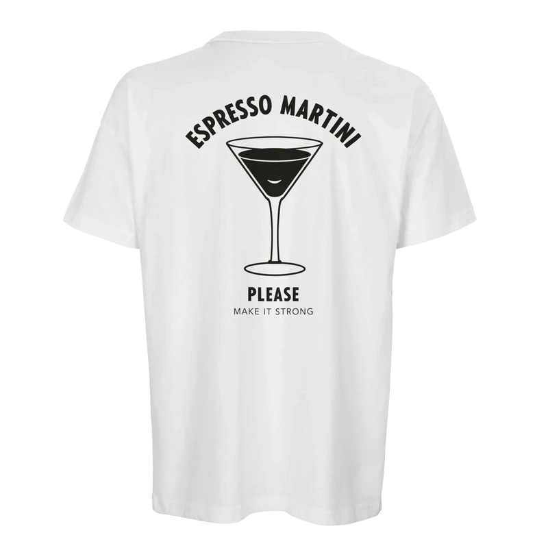 Oversized T-shirt - Espresso Martini (Ryggtryck)