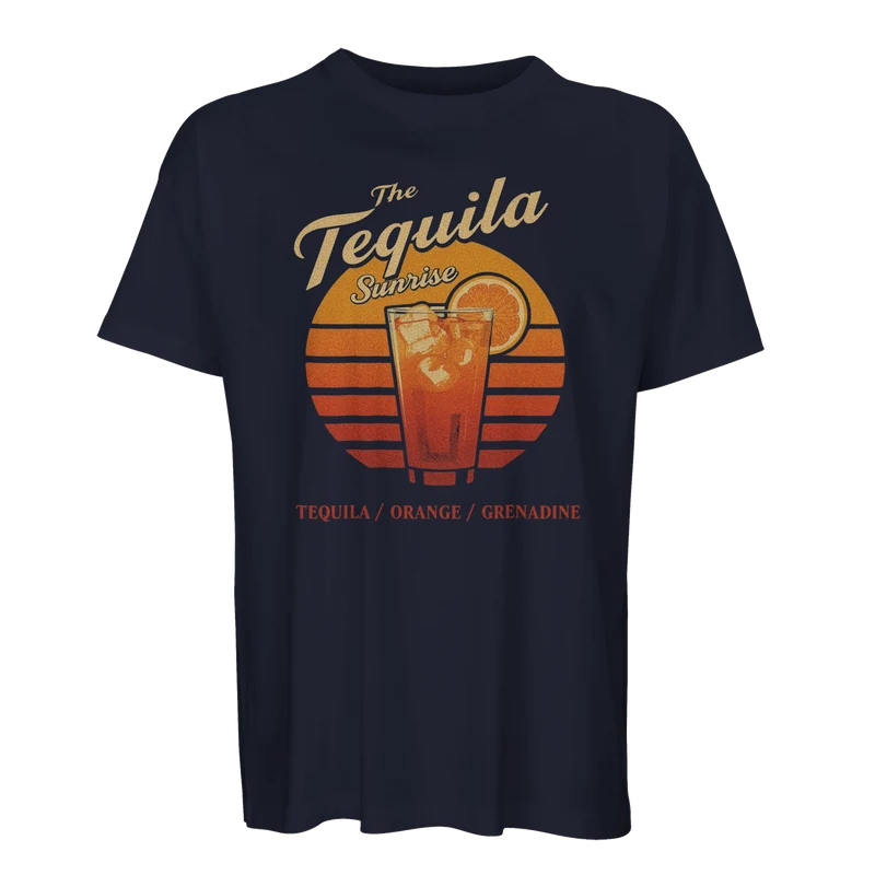 Oversized T-shirt - Tequila Sunrise