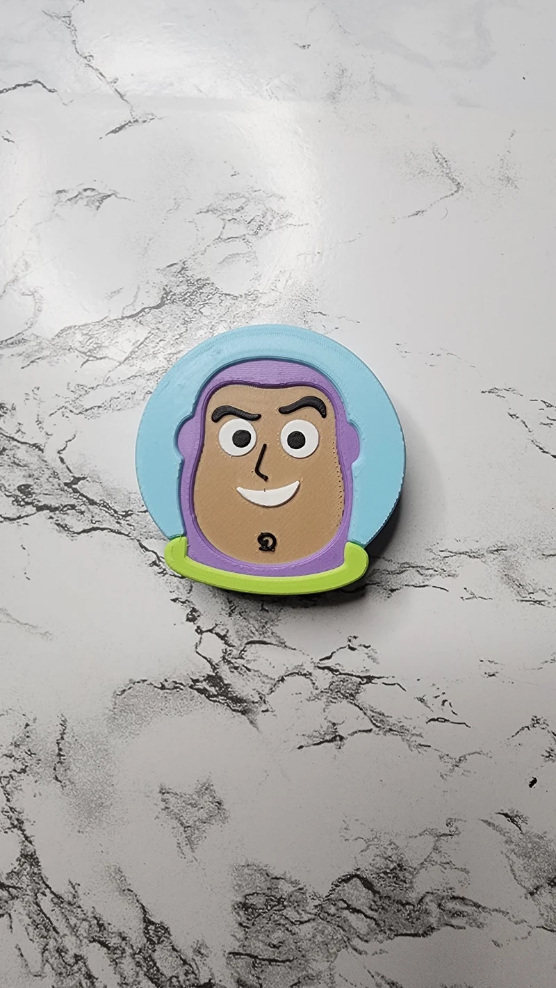 *STL /3MF FILE * Cartoon Astronaut Straw Topper 8mm & 10mm
