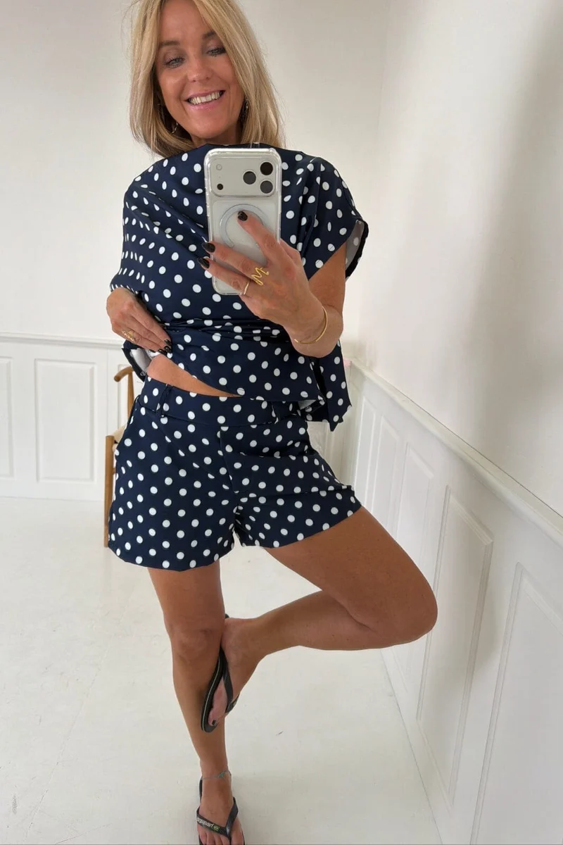 A-Bee - Rahel 8751-1 Shorts - Navy