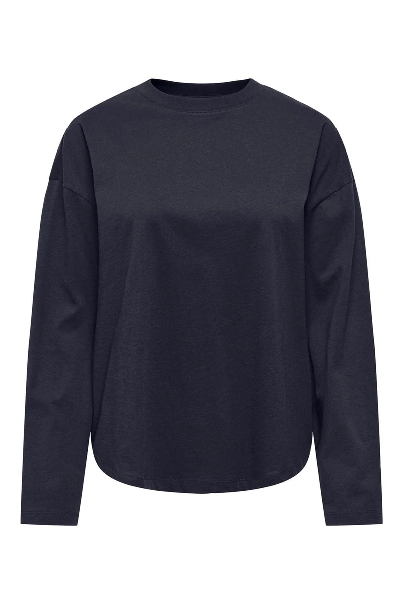 Only - Onlhappy L/S O-Neck Tee - 5121622 Night Sky