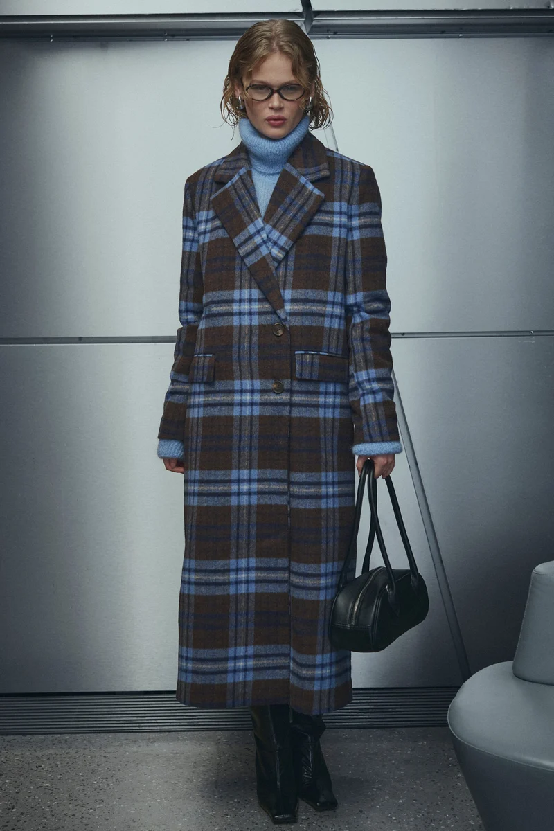 Noella - N-Jaci Coat 16110001 - 1484 - Daliyah Blue Check