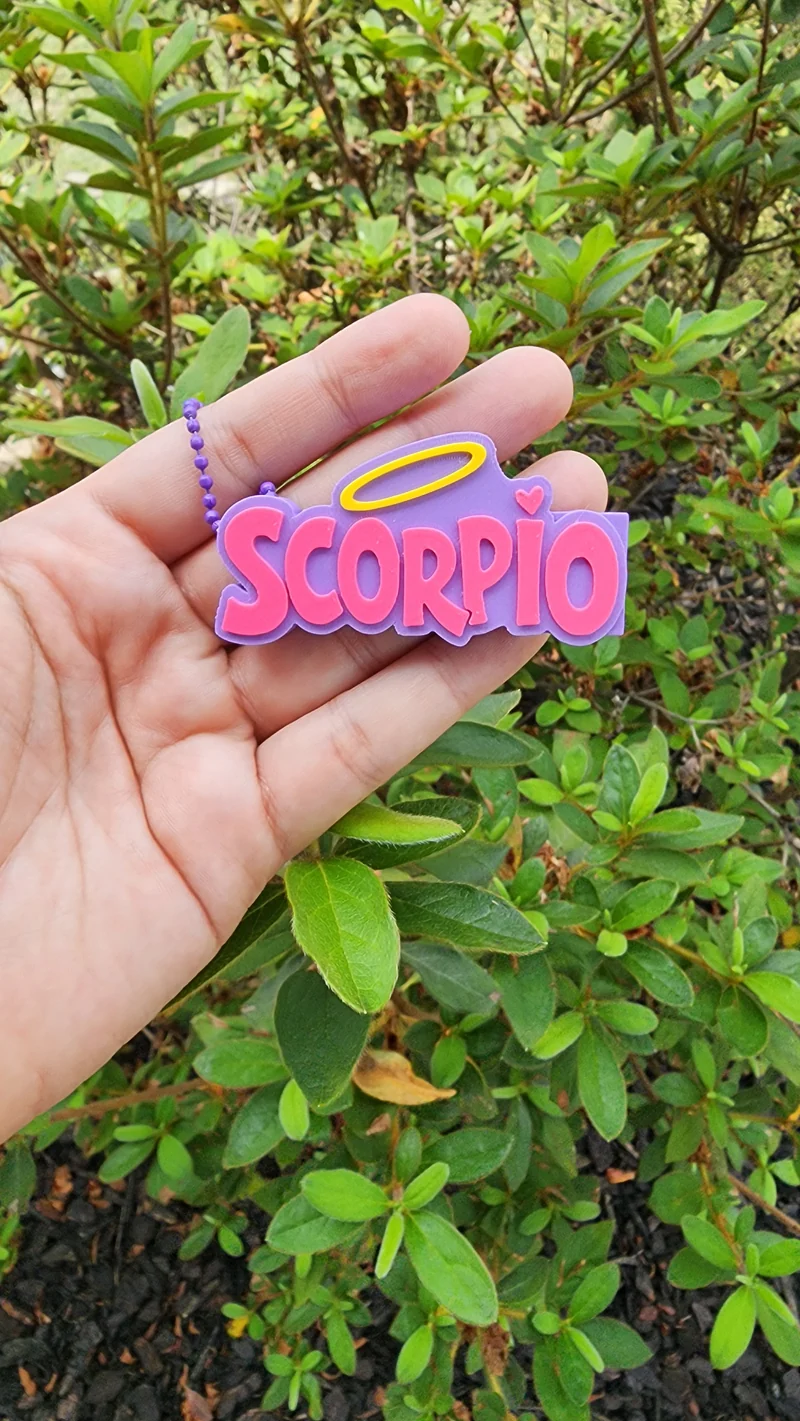 *STL /3MF FILE * Scorpio Zodiac Sign Soda Popper