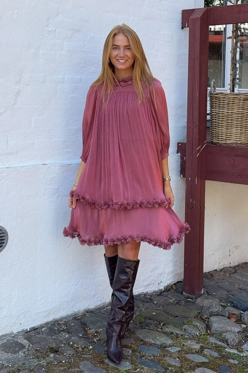 A-View - Daisi New Dress AV6014 - 021 - Old Rose