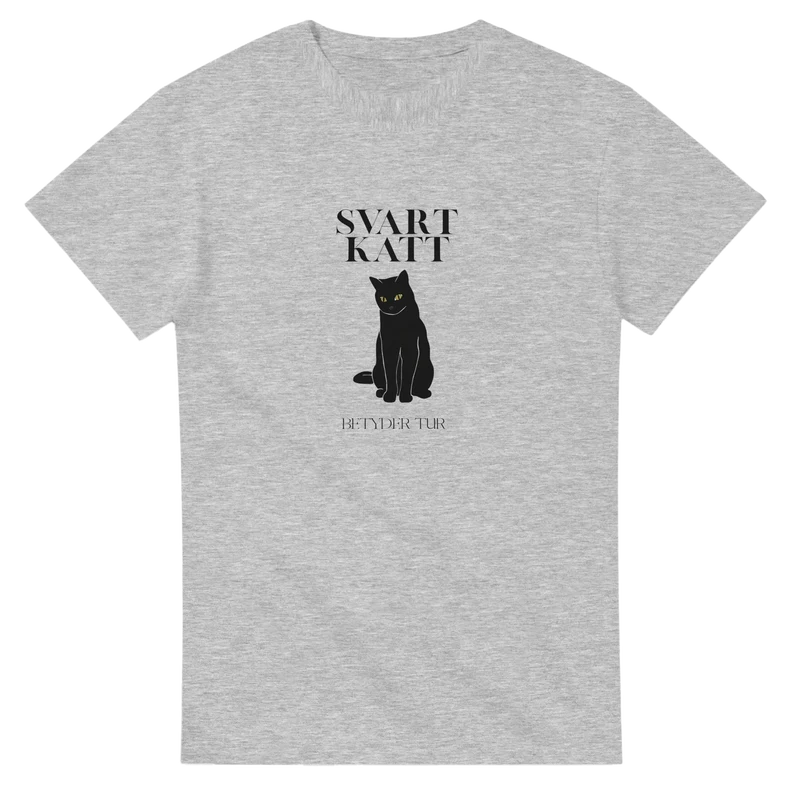 T-shirt Original - Svart katt