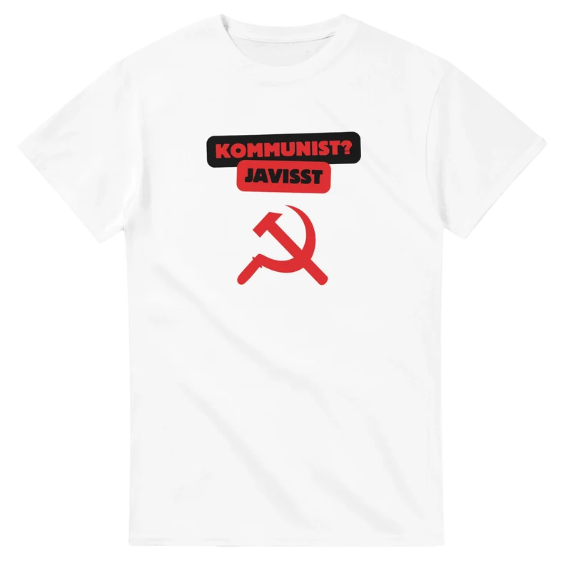 T-shirt Original - Kommunist? Javisst