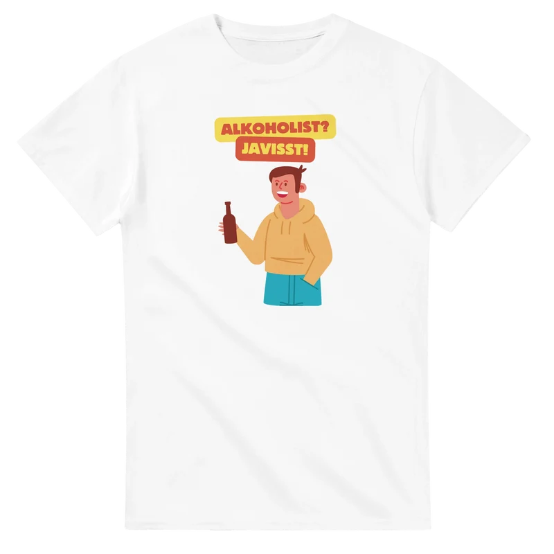T-shirt Original - Alkoholist? Javisst!