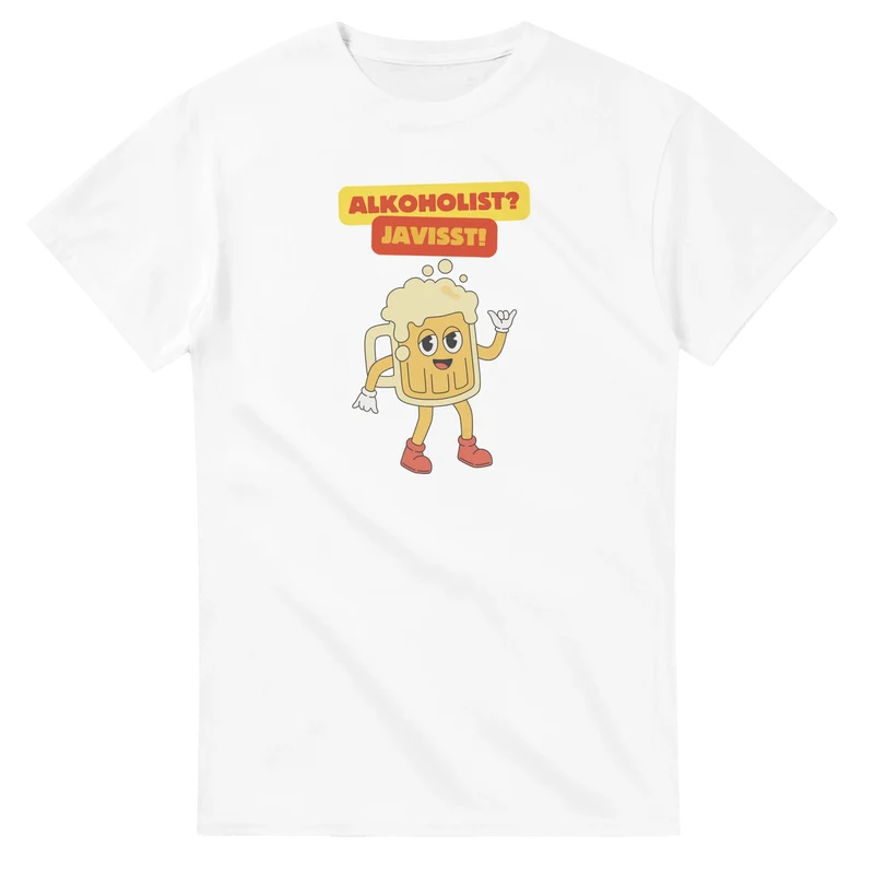 T-shirt Original - Alkoholist? Javisst!