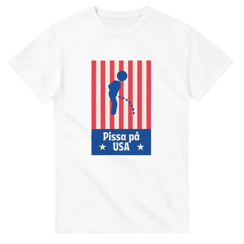 T-shirt Original - Pissa på USA