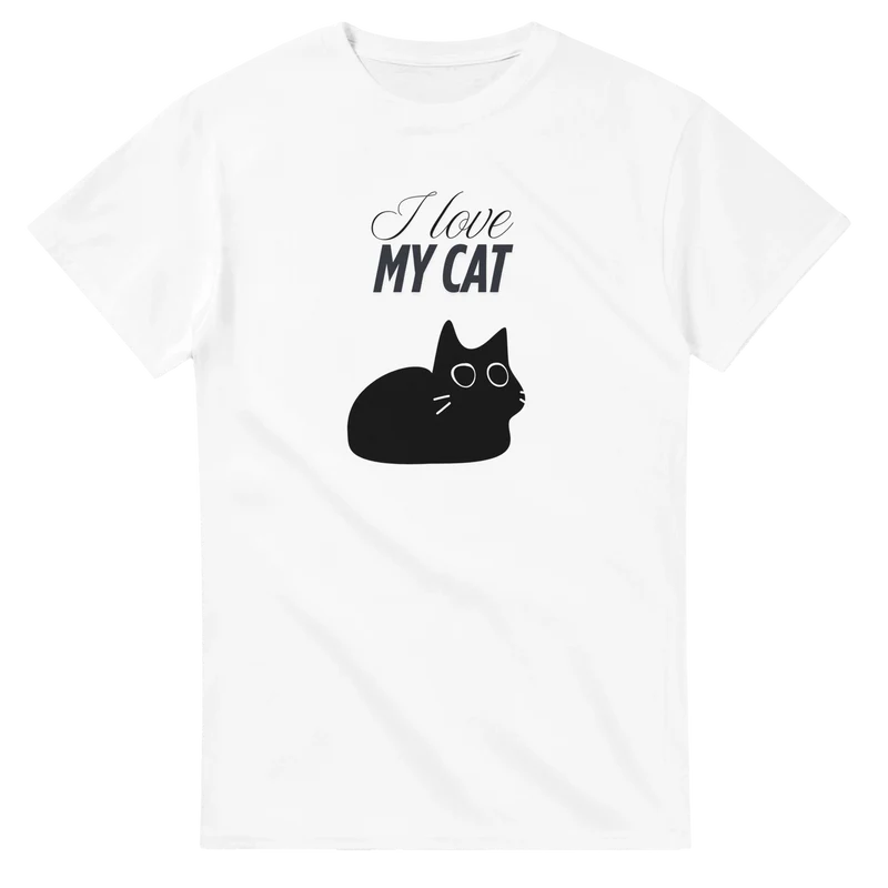 T-shirt Original - I Love My Cat