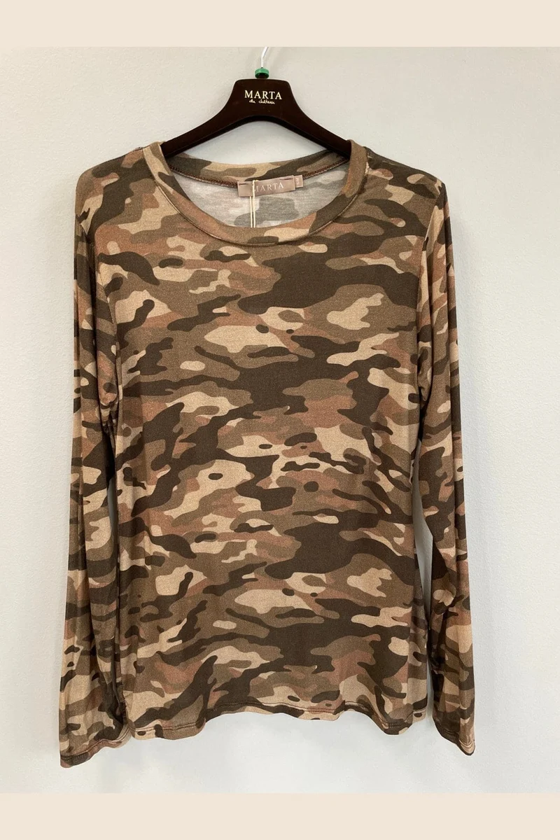 Marta Du Chateau - Mdcelissa Top 7914 - Camoflage7401tpk