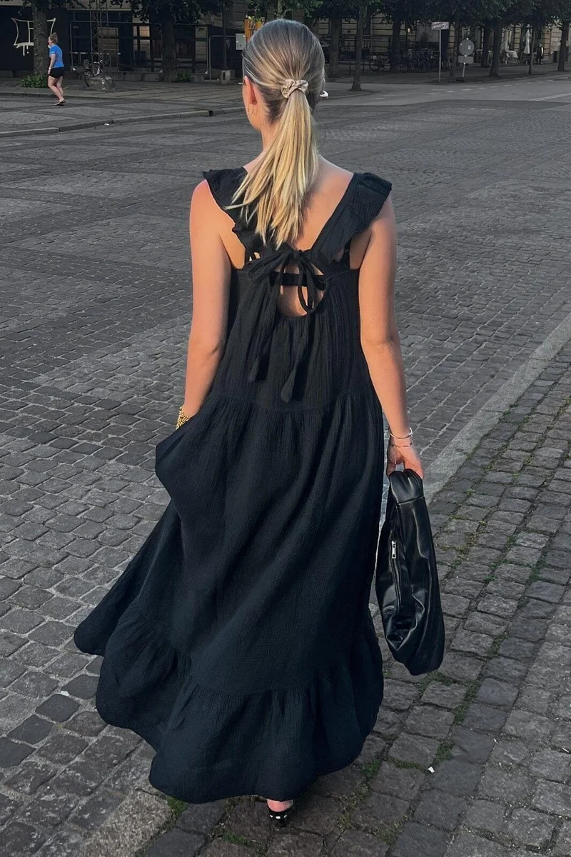 Noella - Lina Dress 13110002 - 004 - Black