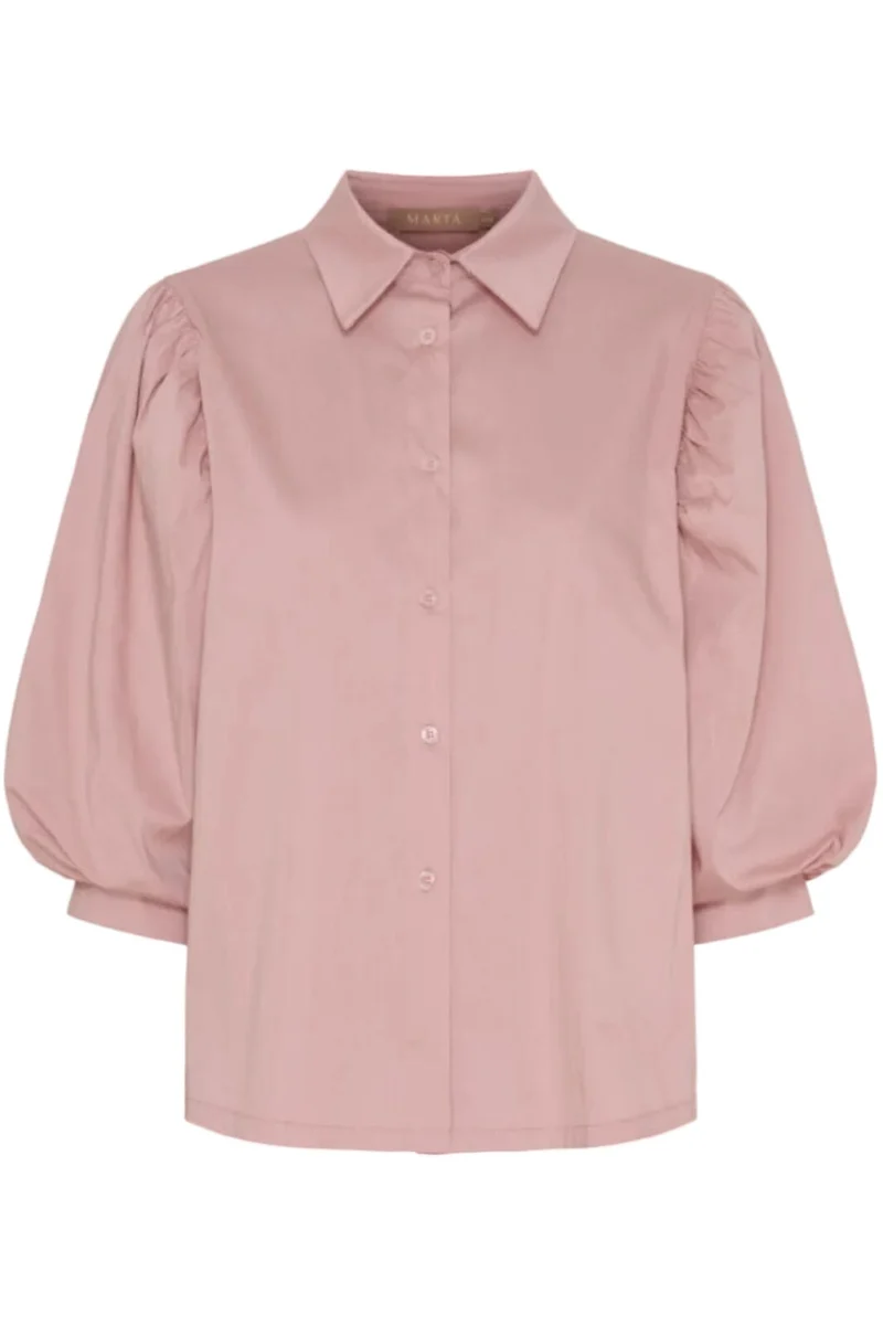 Marta Du Chateau - Mdcaivory Blouse 58863M - Rosaantique013