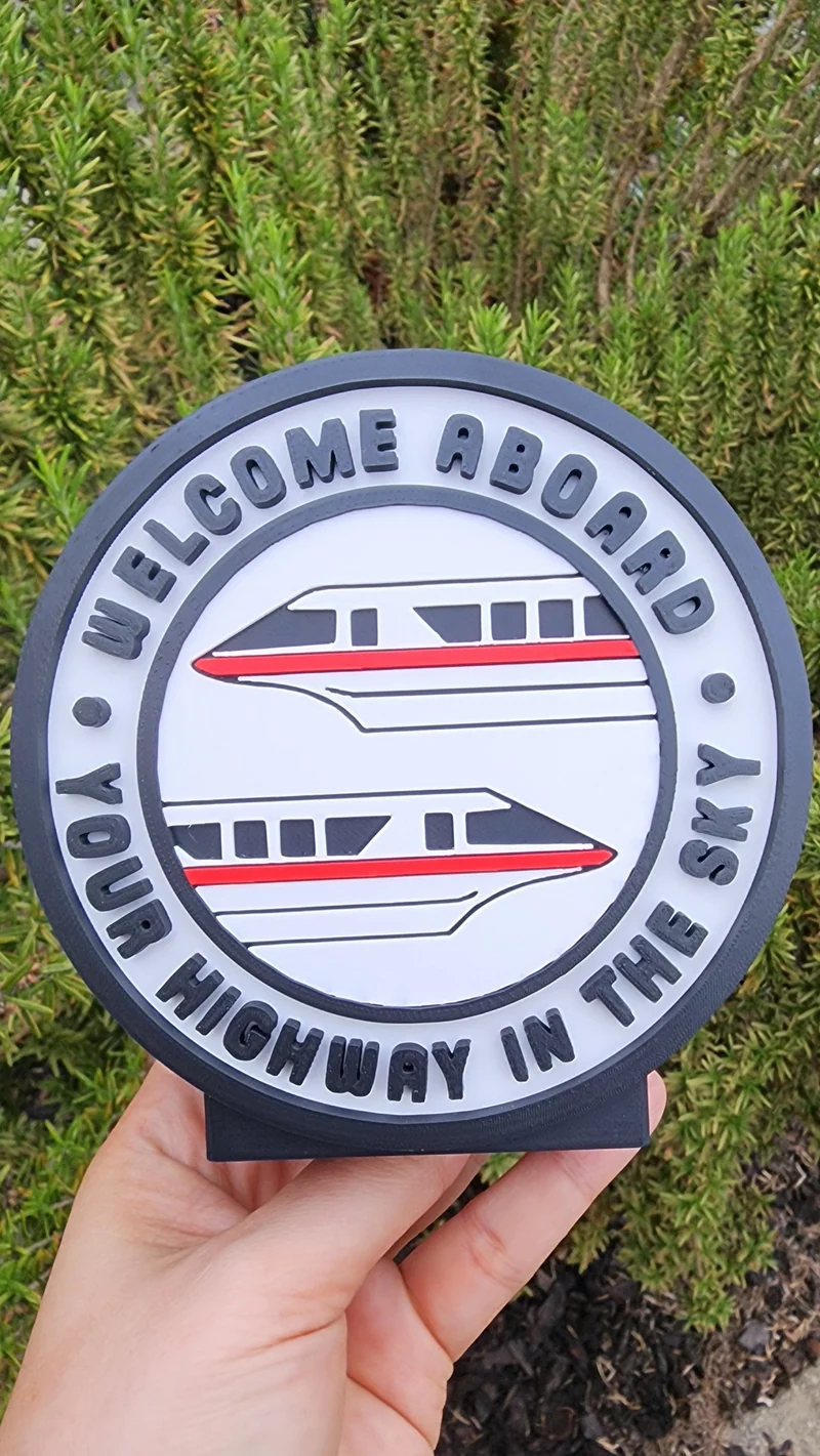 *STL /3MF FILE ONLY* Monorail Pen Holder Digital File