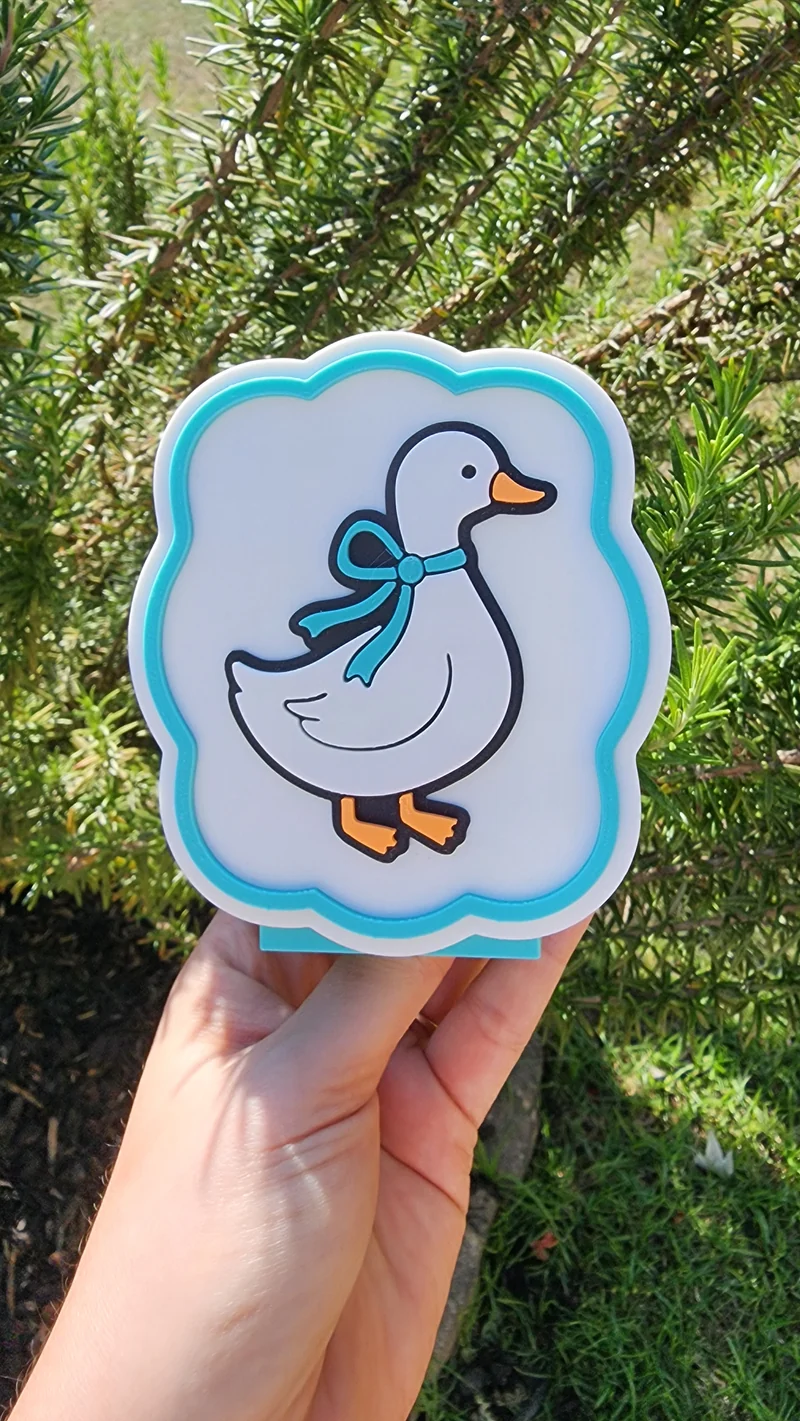 *STL /3MF FILE ONLY* Goose Pen Holder Digital File