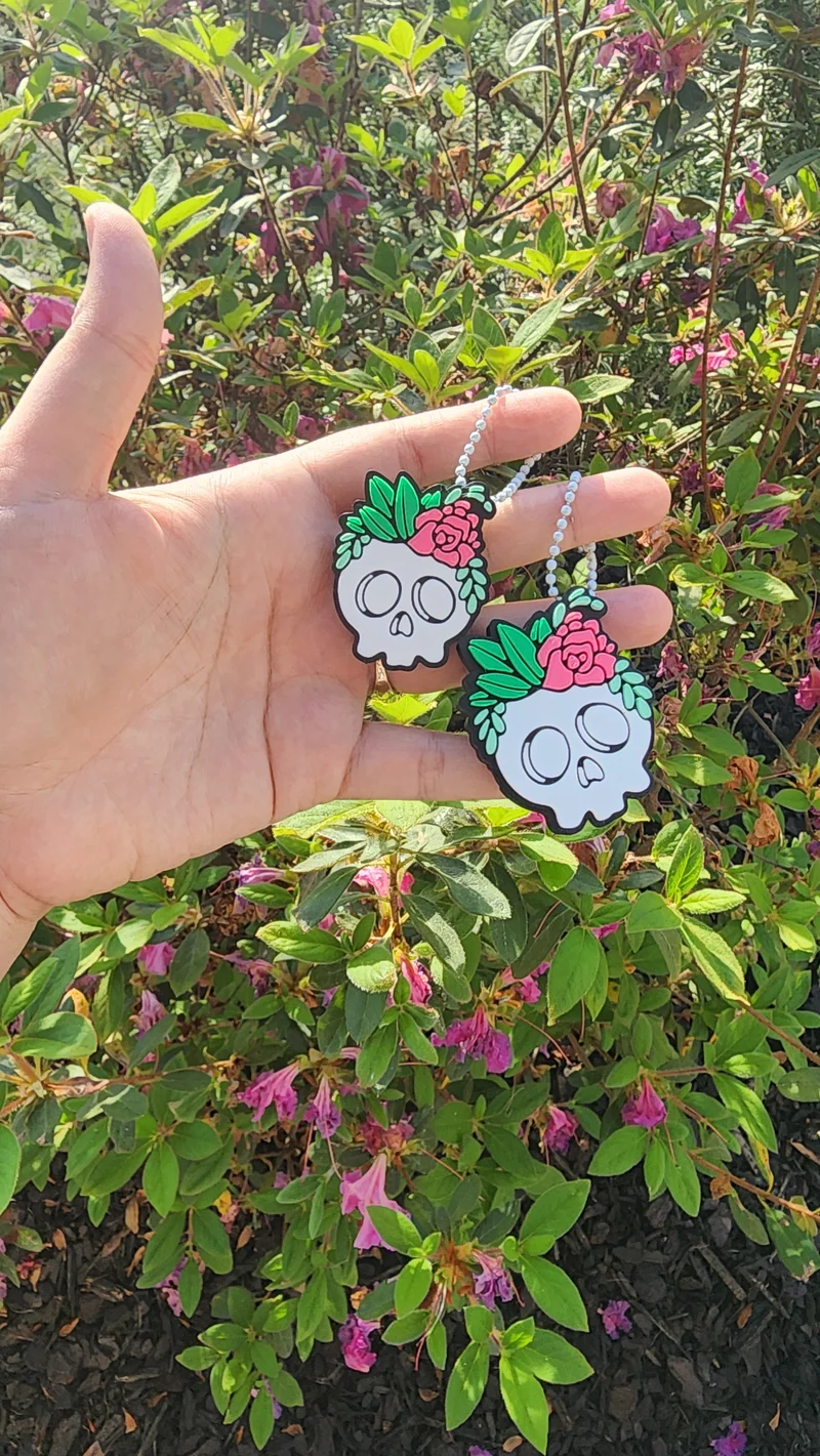 *STL /3MF FILE ONLY* Skull Planter Soda Popper & Soda Popper Cover (2 files)