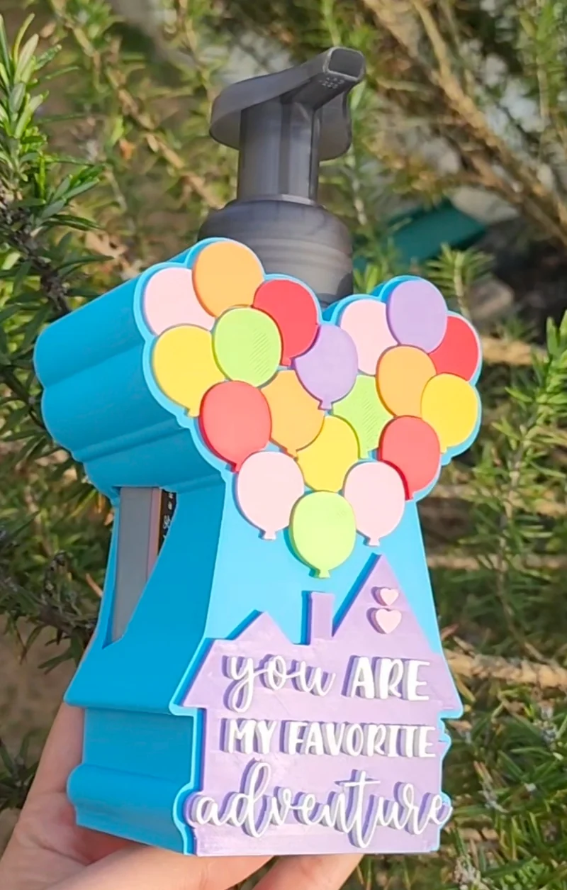 *STL FILE ONLY* YOU are my favorite adventure Bath &Body Foam Soap Holder Digital File