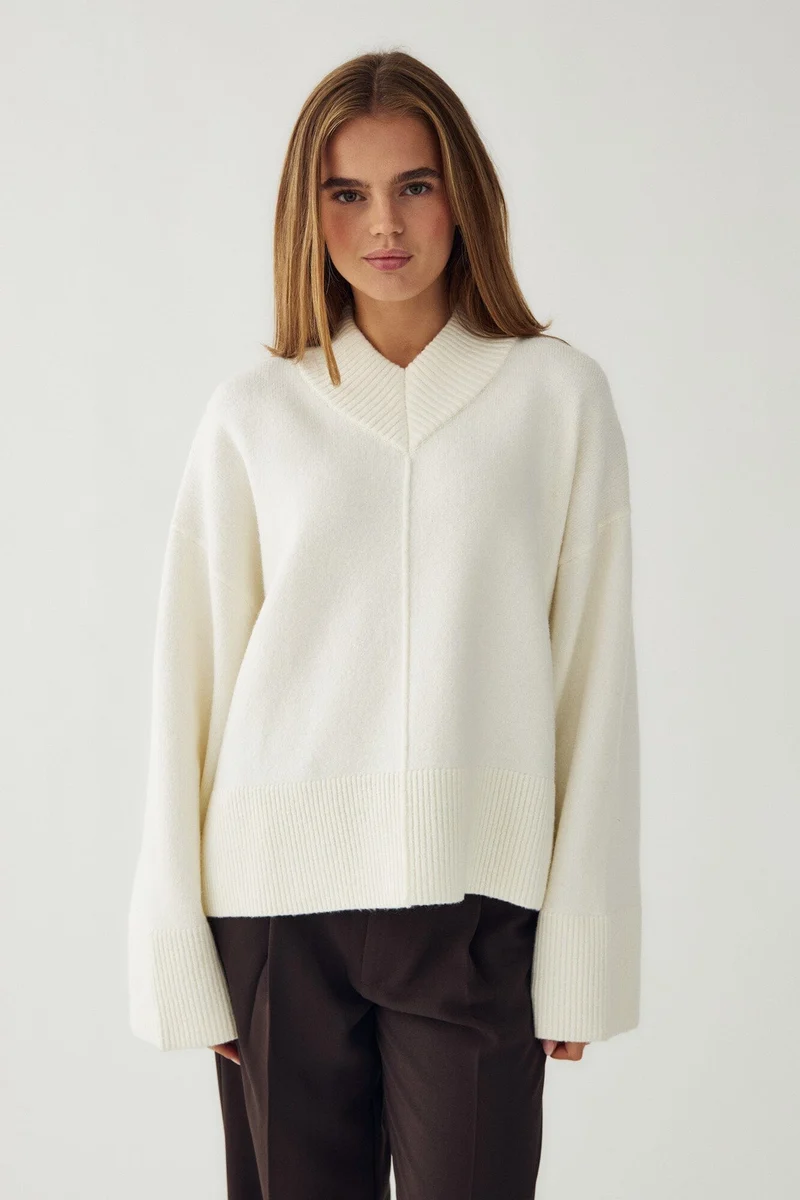 Noella - N-Maidie Knit 16090001 - 006 - Offwhite