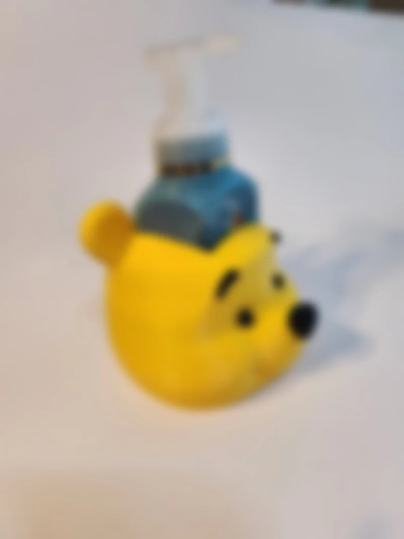 *STL /3MF FILE ONLY* Honey Bear Foam Bath & Body Foam Soap Holder Digital File