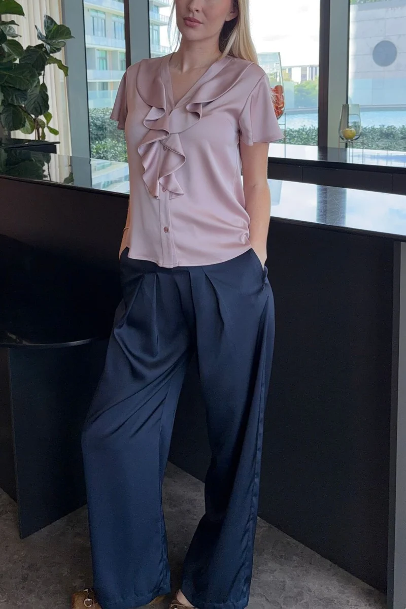 Karmamia - Sophia Blouse (Short) 2355 - Semi Rich Blush