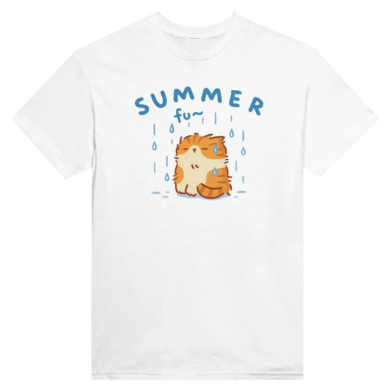 T-shirt - Summer Fun Cat