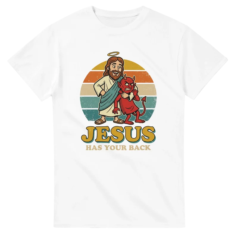 T-shirt - Jesus has your back