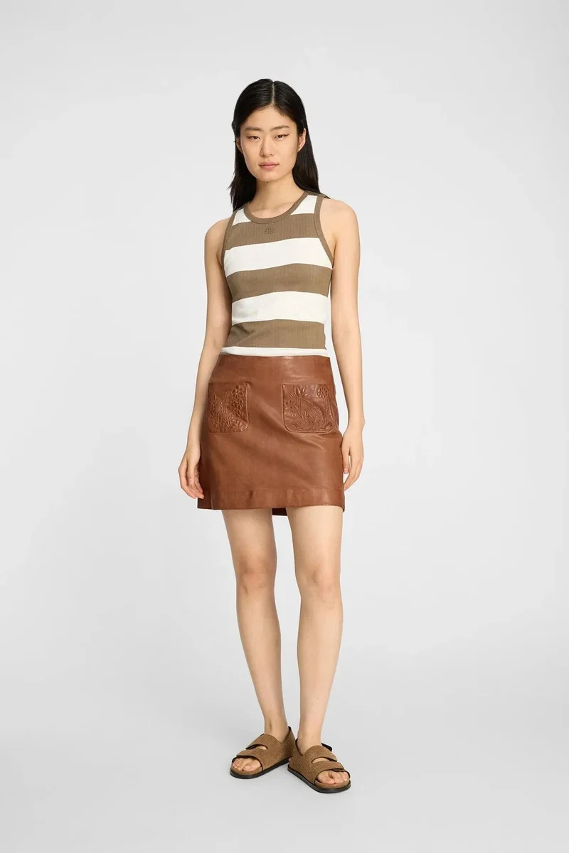 Munthe - Tezza 261111026163 - 363 - Stripe Mocca