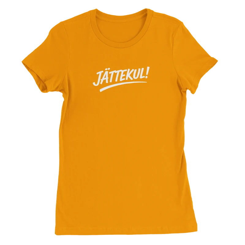 T-shirt Dam - Jättekul | Premium
