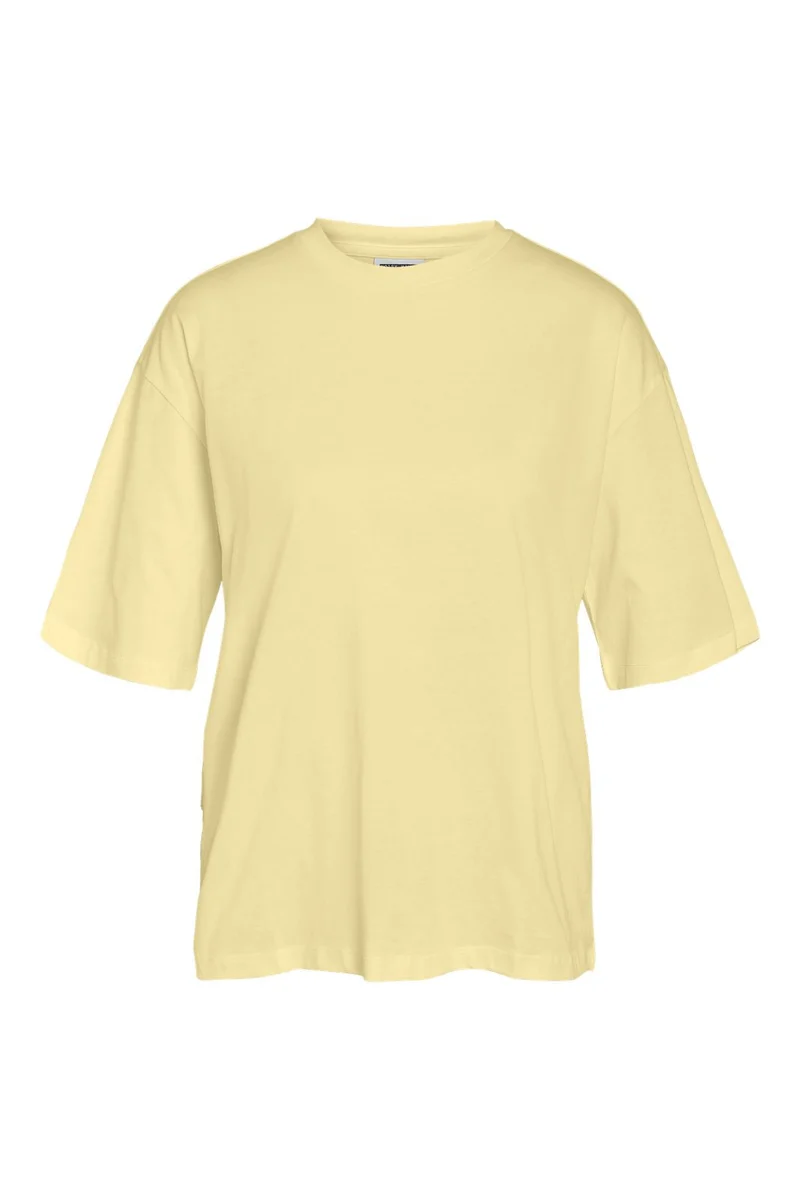 Noisy May - Nmkim S/S T-Shirt - 4997910 French Vanilla