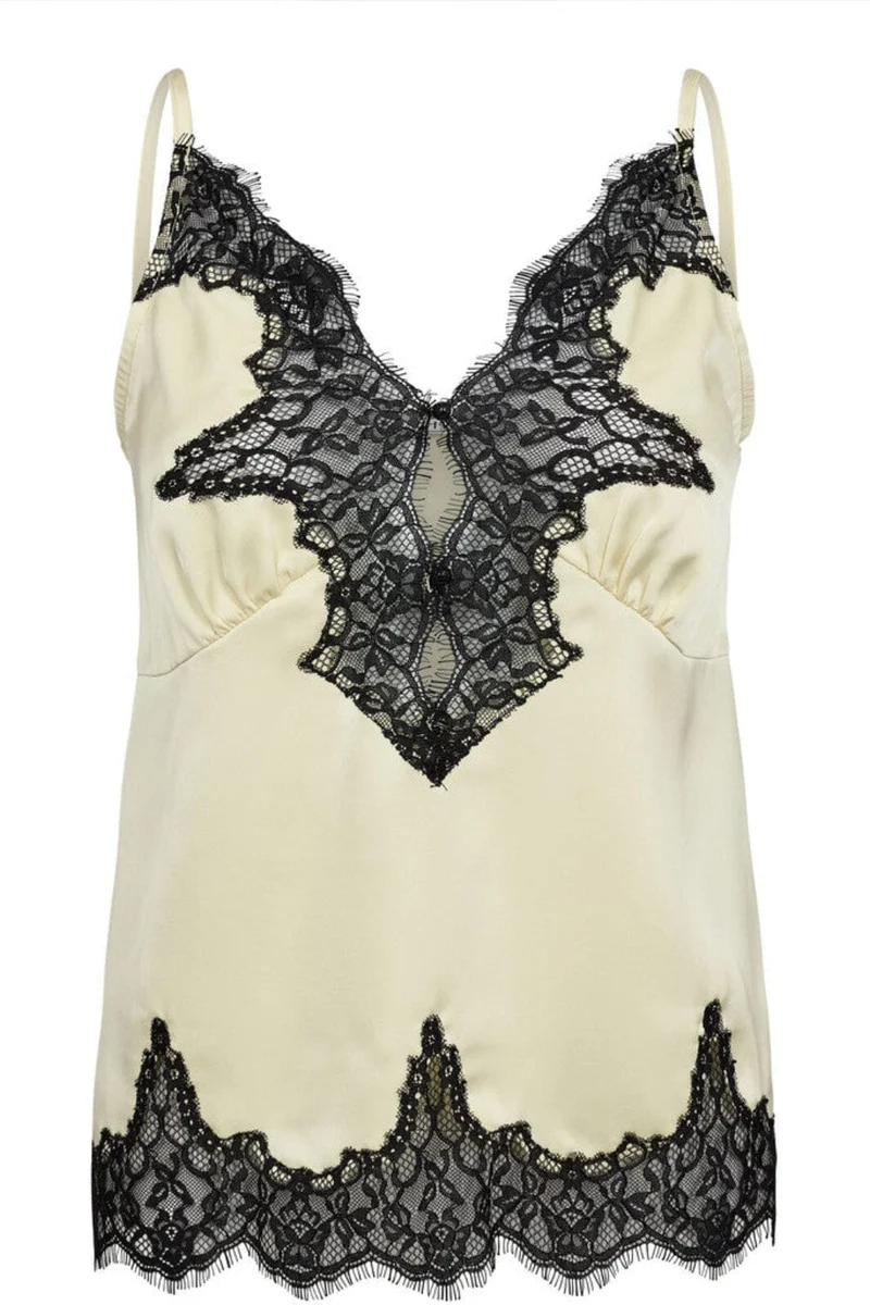 Haute L'Amitié - Vivian Lingerie Top HL10585 - Pale Yellow