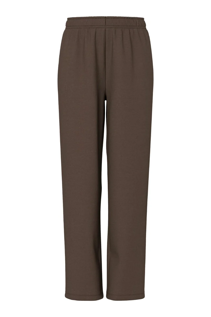 Pieces - Pcchilli Straight Sweat Pants - 4802328 Hot Fudge