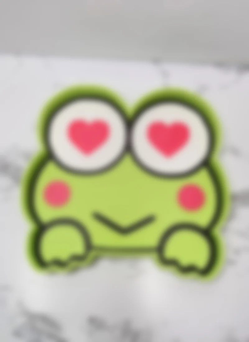 *STL FILE ONLY* Valentine's Day Heart Eyes Frog Tray Digital file