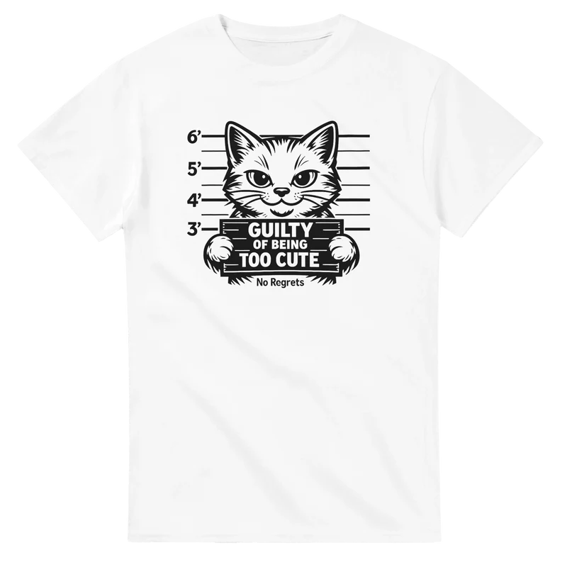 T-shirt - Guilty of Being Too Cute